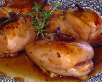 Cuisses de chapon au foie gras