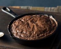 Fondant au chocolat à la poêle