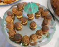 Mini burgers apéritif au foie gras et au saucisson