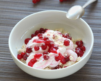 Eton mess aux groseilles