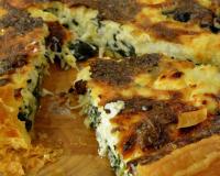 Mariage savoureux de la ricotta et des épinards ! Une tarte vitaminée !