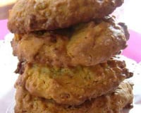 Cookies au muesli, son d'avoine et noix