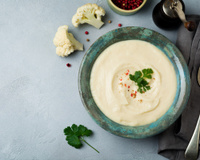 Velouté de chou-fleur au curry rapide