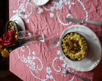 Poulet, curry et coco