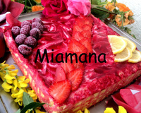 Entremet fruits rouges et citron