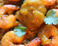 Crevettes au curry traditionnelles
