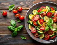 “Voici une idée de salade complète parfaite” : une nutritionniste partage sa recette de salade aux courgettes saine et gourmande !