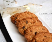 Cookies croquants au chocolat noir et noisettes