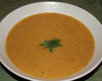 Soupe à la patate douce