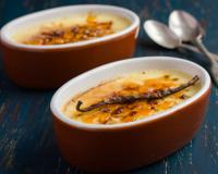 Une recette de flan pâtissier traditionnel en part individuelle.