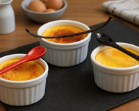 Crème aux œufs familiale et traditionnelle