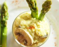 Risotto inspiré d'un livre que j'ai revisité.