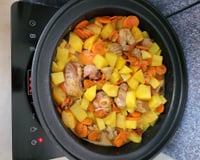 Tajine d'agneau aux carottes