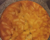 Gâteau tatin à la banane et au citron vert
