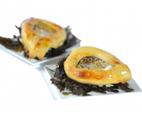 Une belle recette de Christopher Coutanceau du restaurant Richard et Christopher CoutanceauAllée du Mail Plage de la Concurrence 17000Tel : 05 46 41 48 19