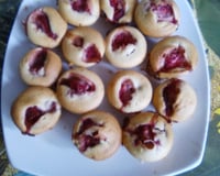 Muffins aux fraises rapides