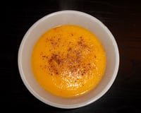 MVelouté de courges au lait d'amande