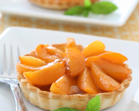 Tartelettes feuilletées aux abricots