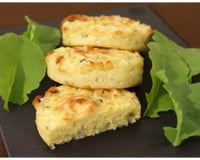 Galettes moelleuses de courgettes au chèvre