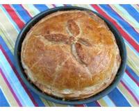 Une délicieuse tourte au munster, lardons et pommes de terre. Par une internaute très fidèle !