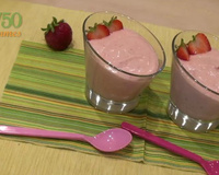 Mousse légère aux fraises