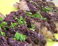 Bavettes à l'échalote