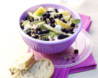 Salade de quinoa aux myrtilles