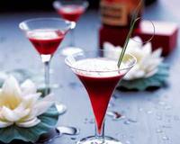 Un cocktail rouge foncé très enivrant...