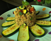 Taboulé de quinoa et courgettes