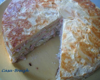 Gâteau de pommes de terre au saumon