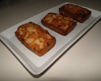 Cake à la farine de châtaignes et aux fruits secs