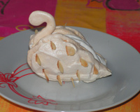 Cygne meringue et mascarpone