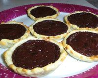 Tartelettes Feuilletées au chocolat
