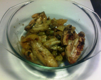 Tajine poulet-olives-citron