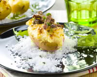 Agneau gratiné en robe des champs