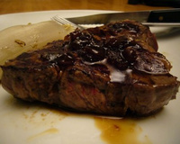 Pavé de bœuf sauce whisky