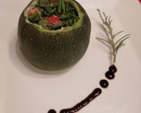 Courgettes farcies végétariennes