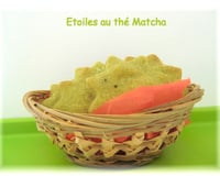 Sablés au thé matcha