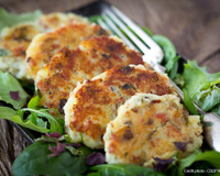 Galets de Primeurs de l'Ile de Noirmoutier aux algues et au jambon de Vendeee