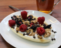 Banana Split Breakfast