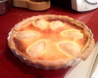Tarte maison aux poires