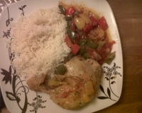 Poulet basquaise rapide