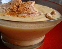 Crème de chou-fleur chaude aux copeaux de foie gras