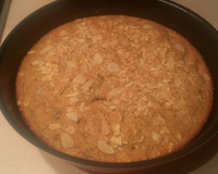 Gâteau noix, amandes et chocolat