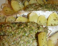 Filet de maquereau farci