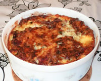 Quiche sans pâte lardon et roquefort