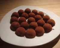 Des truffes à préparer la veille de la fète, a servir frais...