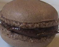 Macarons fourrés au chocolat