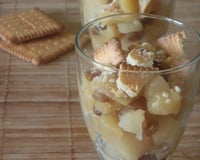 Compotée de pommes poires et raisins