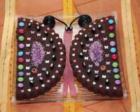 Voici un gâteau en forme de papillon parfait pour l'anniversaire de fille ou garçon et a réaliser en plus avec eux.